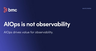 AIOps is not observability