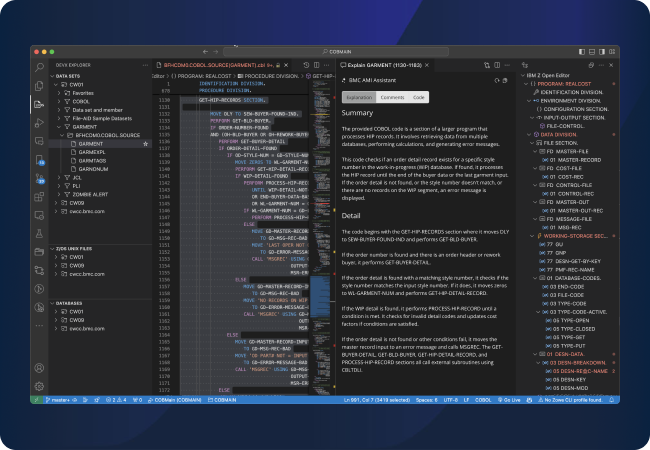 BMC AMI DevX Code Insights with BMC AMI Assistant